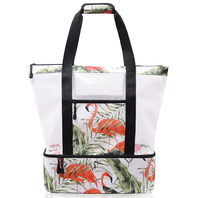 Beach and Beverage Bag (Beach bag with cooler)